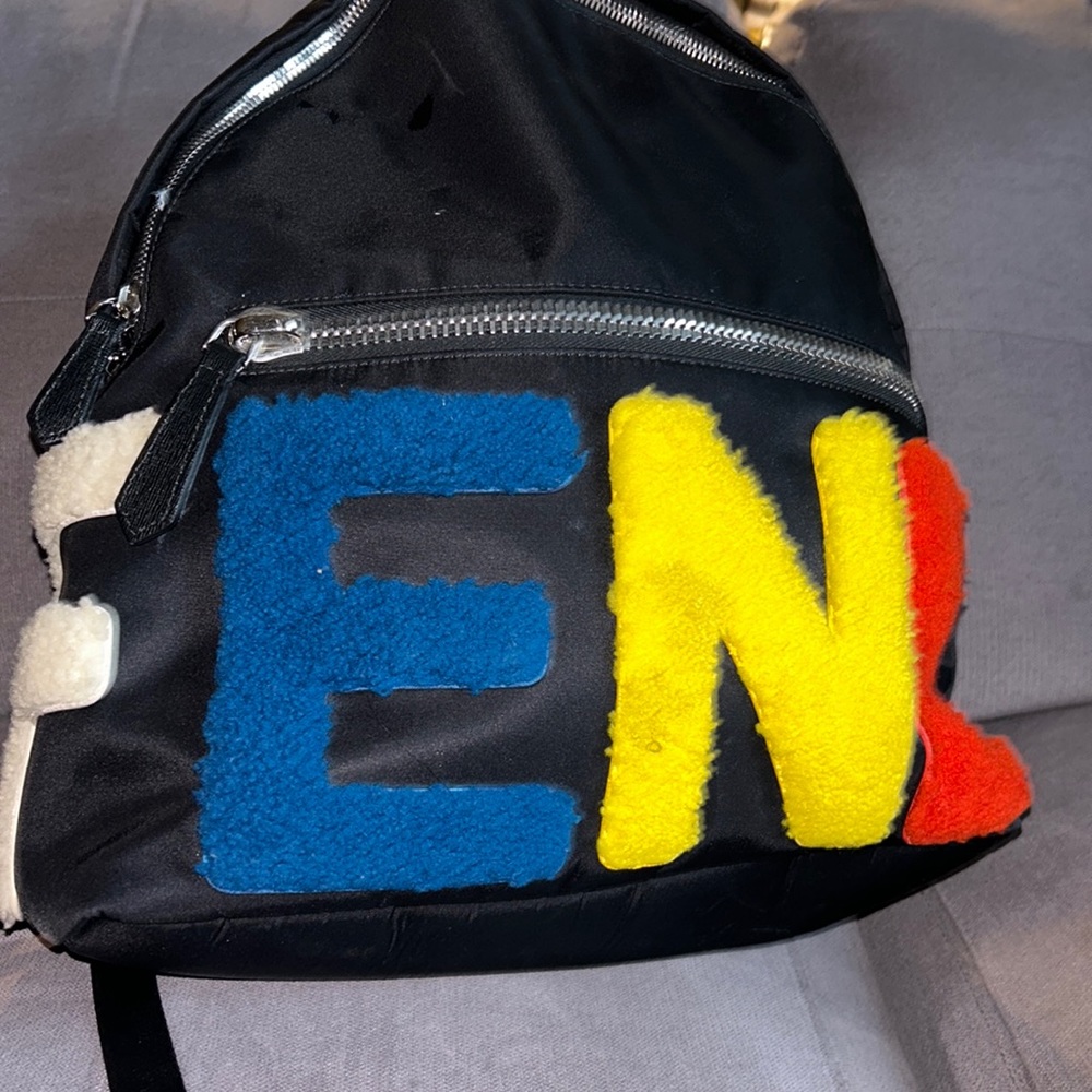 Fendi gently used book bag